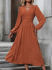 Dresses Woman Fall and Winter: Off-Shoulder Lantern Sleeve Pleated Long Dress Tops Skirts Y2k Clothes