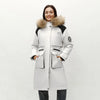 Down Jacket Women Goose Down Winter Waterproof Oil-proof Stain-proof Outerwear Warm Loose Daily Women'S Clothing