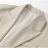Elegant Tassel Woolen Coat Women Turn Down Collar Full Sleeve Pocket Female Autumn Jacket Streetwear Trench Coats