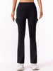 American Girl Multi-Pocket Cargo Pants, Women Slim Fit Flare Floor-Length Casual Trousers for Spring