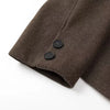 Woolen Women's Jacket Elegant Loose Long Sleeve Turndown Single Breasted Female Overcoat Winter Casual Lady Coat