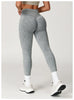 Yoga Pants, Impact Leggings for Women, Seamless Sports Yoga Pants, High-Waisted Ribbed Gym Wear, Fitness Training Clothes