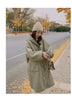 Autumn Winter Korean Loose Women Down Cotton Coat Hooded Medium Length Cotton Coat Large Pocket Windproof Coat