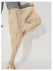 Versatile Slim Pleated Pencil Pants Women Elastic High Waist Solid Color Trousers Casual Autumn 2AA3771