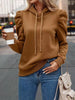 Autumn Gothic Style Casual Long-Sleeved Hooded Short Sweater Jacket Women Zipper Sports Hoodies Y2K Sweatshirt