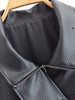 Women Autumn Jackets Asymmetric Button Pocket Long Sleeves Black Loose Zipper Jackets Female High Street Coats