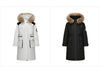 Down Jacket Women Goose Down Winter Waterproof Oil-proof Stain-proof Outerwear Warm Loose Daily Women'S Clothing