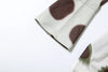 Silk Scarf Strap Patchwork Dress Women Sexy Single-Breasted Full Sleeve Polka Dot Print Hottie Music Festival Bodycon