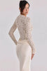 Off Shoulder Lace Satin Maxi Dress Women Elegant Long Sleeve Ruched Bodycon Mermaid Evening Club Party Formal Dress