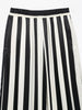 Fall Striped Patchwork Women Blue Suit Neck-mounted Vest+ Modern Straight Pants Night Party Streetwear Set
