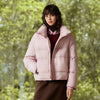 Down Jacket Women Winter Puffer Down Fill Goose Down Waterproof Oil-proof Stain-proof Stand Collar Coat Women