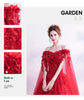 Long Wrap Red Of Shoulder Lady Girl Women Prom Dress Party Evening Dress Performance Dress Wedding Sand Bridesmaid Guest Dress