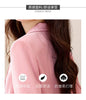 short blazer for women single breasted long sleeve autumn elegant office clothes black white pink