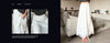 White Print Women's Dress Elegant V-Neck Ruffled Long Sleeve Dresses Autumn High Waisted Pleated Mini Dresses