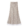 Satin Polka Dots Women's Maxi Dress Suit Ribbon V Neck Full Sleeve Waist Cinching Skirt Sets Evening Party Outfits