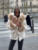 Hoody Faux Fur Furry Coats Women Belt Long Sleeve Pocket Thicken Warm Jacket Autumn Winter Urban Lady Streetwears