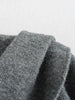 Ladies Autumn Winter Jacket Women Casual Commuter Coat Knitted Loose Oversize Coat Asymmetric Elegant Split Chic Scarf Jacket