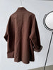 Temperament Short Trench For Women Lapel Single Breasted Solid Color Pockets Design Coat Spring Autumn 2Z2225
