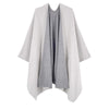 Women Poncho Winter Warm Shawl Double Sided Designer Thickening Blanket Scarf Female Cloak Cashmere Pashmina Cape Stole