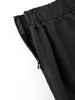 Elegant Two Pieces Set Half High Neck Bow Puff Sheer Sleeve Beading RufflesTops Wide Leg Pants Office Lady Party Outfits