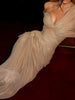 Mesh Patchwork Long Dress Woman Skew Collar Hollow Design Off Shoulder Midnight Prom Party Ruched Elegant Vestidos