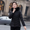 Winter Jacket Women Parka Long Coat Wool Liner Hooded Parkas Slim With Fur Collar Warm Snow Wear Padded Clothes