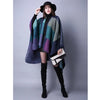 Winter Poncho Women Capes Scarf Imitation Cashmere Ladies Scarves Warm Shawls Wraps Woman Ponchos Bufanda Mujer Foulard
