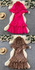 Stand-up Collar Dress Women's Autumn Pleated Ruffle Edge Hem Strap Waist Light Mature Loose Long Dress