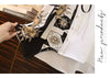 Vintage Print A-Line With Belt Loose Polo Neck Women's Dress Elegant Single-Breasted Knee Length Dresses For Women Spring