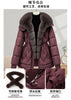 Parkas Women Down Cotton Jacket Winter Coat Large Fur Collar Warm Mid Long Cotton Padded Jacket Female Outerwear Overcoat