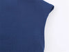 Women's clothing European and American with belt elastic Midi dress