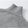 Casual Women's Cardigan Sweater Turtleneck Zippers Full Sleeve Button Decoration Lady Coats Autumn Female Knitwear