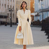 Casual Long Sleeve Maxi Dress Women Autumn Winter Party A-line Slim Dresses Elgant Vestidos