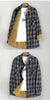 Winter Plus Velvet Thick Warm Plaid Shirt Coat Women Harajuku Long Sleeve Casual Check Blouse Thermal Fleece Woman Outwear
