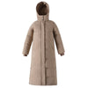 Cotton Coat Long Parka Coat Jacket Women Autumn Winter Thick Warm Coats Woven Block Hooded White Down Parkas