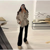 Tie Up Short Women 's Trench Coat Lapel Long Sleeve With Belt Oversize Windbreaker Female Spring Autumn Woman Outerwears