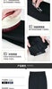 Office Lady Slim Pencil Pants Spring Autumn High Waist Elastic Pockets Solid Elegant Women Casual Straight Trousers