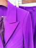 High Street Designer Runway Women's Waistband Slim Fit Blazer Suit Pants Set 2pcs