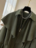 Niche Cloak Shawl Coat Women Spring and Autumn Loose Casual Jacket High End Short Jacket Coat