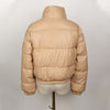 Winter Parka Coat Women's Jacket Thick Warm Women Black PU Leather Coats Women Elegant Zipper Faux Leather Jackets Tops