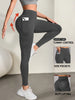 Women's Soft Leggings with Pockets, High Waisted Tummy Control for Yoga Workout and Casual Lounge Wear Comfort