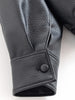 Women Jacket Fall Black Long Sleeve Turtleneck Faux Leather Jacket Motorcycle Style Personality Coat Outwear