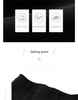 Black Wide-Leg Pants Autumn Flowy Ankle-Length Side Zipper Detail Trousers Office Lady Commuter Bottoms A1738