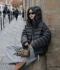 Fall Lightweight Hooded Puffer Jacket Russian Winter Women Zip Up Solid Warm Cotton Padded Outerwear Quilted Coat Куртка