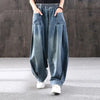 High waisted Oversized Loose Jeans Women's Streetwear Spring and Autumn Art Retro Casual Denim Lantern Pants Female