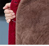 2026New Autumn Winter With Velvet Cotton-padded Jacket Women Mid-Aged Mother Hooded Floral Plus Velvet Warm Parkas Coat Female