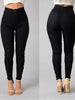 Solid Color Skinny Jeans Woman White Black High Waist Render Jeans Vintage Sexy Long Pants Femme Casual Pencil Pants Denim Jeans