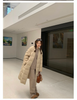 Korean Version of Soft Waxy Lazy Wind Knitting Set Gentle Round Neck Pullover Sweater Wide Leg Pants Two-piece Set Women