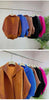 Spring Pleated Short Coat Women's Casual Style Loose Big Collar Single Breasted Elastic Outwear Jacket 2DB1992