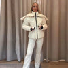 Casual Hoodie Thicken Belts Coats Women Solid Full Sleeve Stand Collar Closed Zippers Coat Female Winter Lady Outwears